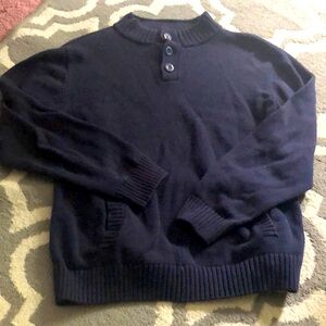 Crazy 8 Blue Crewneck Sweater Classic Knit Style